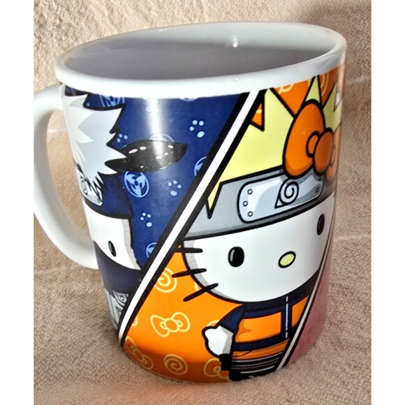 Naruto Shippuden x Hello Kitty & Friends 16oz Ceramic Mug/Limited Edition Sanrio - Picture 5 of 8